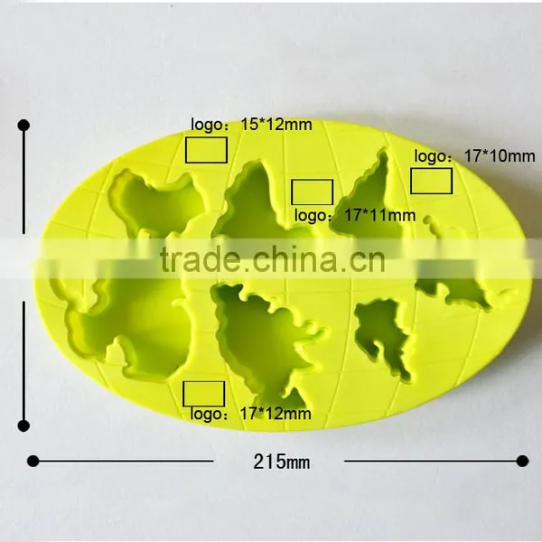 Hot Sell 100% Food Grade TPR Globe Warming Personalized Ice Cube Tray photo-4