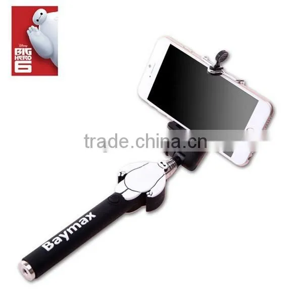 Factory Wholesale Hello Kitty Baymax Micky Selfile Stick No Bluetooth No Battery photo-2