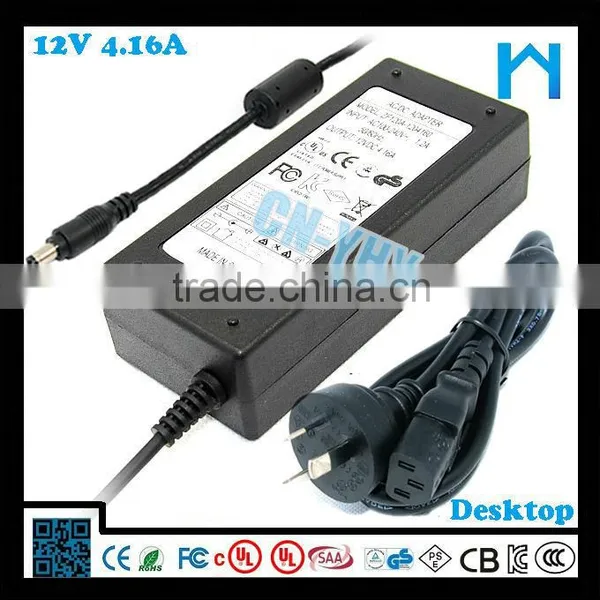 Best Selling for Led Light 12V 4.16a Ac/dc Switching Power Adapter 50w photo-4