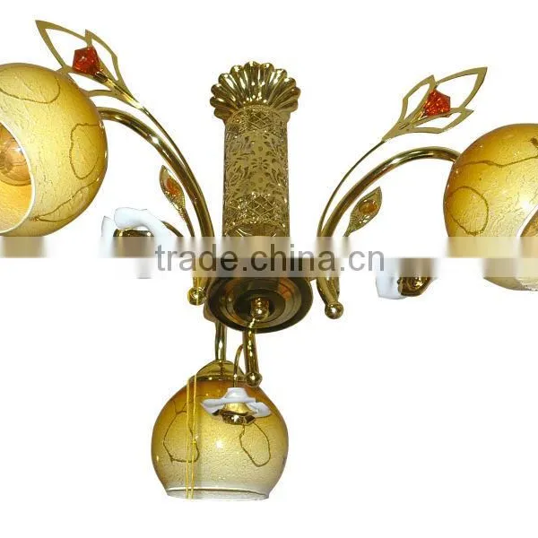 2014 Decorative European Style Glass Chandelier With Crystal photo-2