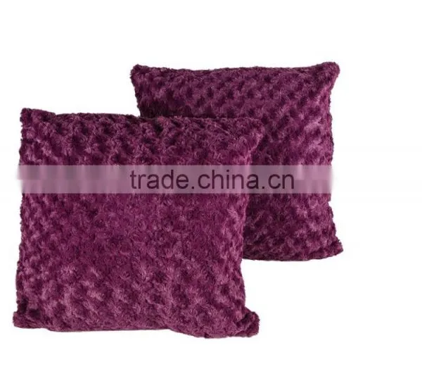 100% Polyester Soft Purple Cheap pv Fleece Gifts Promotional Blanket photo-5