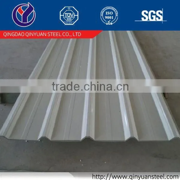 Color Galvanized Corrugated Steel Sheet With DX51D+Z Grade Mill Shandong Stock photo-2