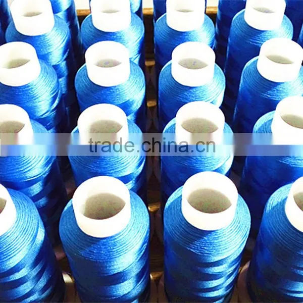 Polyester Embroidery Thread 120D/2 4000M/spool Dyed photo-2