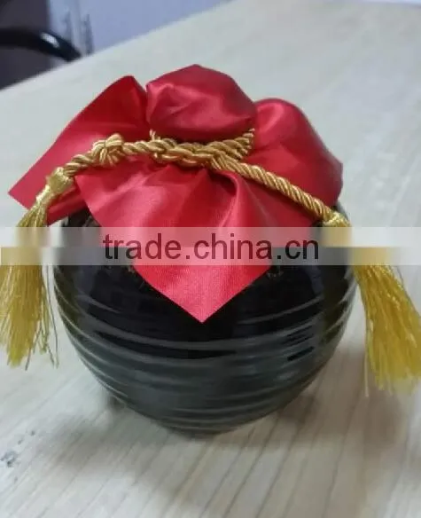 2016 New Hot Stocked Matte Ceramic Jar With Wooden Lid photo-2