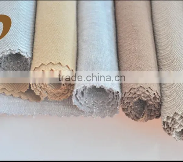 Special Fabric Yarn Dyeing Cotton Linen Polyester Spandex Fabric With Different Patters and Style photo-3