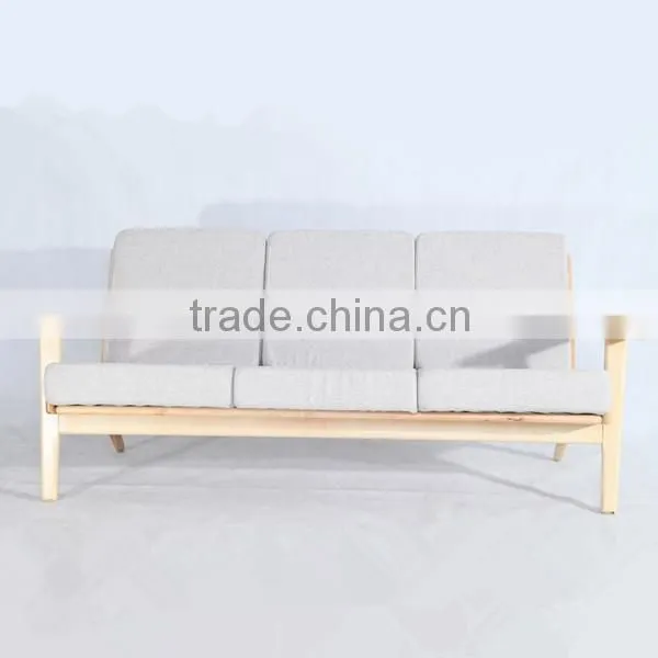 Solid Hotel Furniture Hans J Wegner Plank Sofa 3 Seater photo-2
