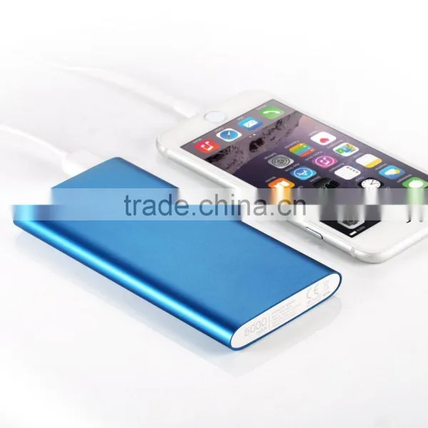 Best Selling Products Slim Metal Power Bank Portable Charger 5000mAh