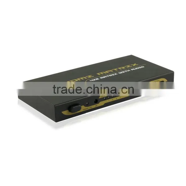 Protech Professional Audio Video 4x2 Hdmi Matrix for Conference System With Audio photo-5