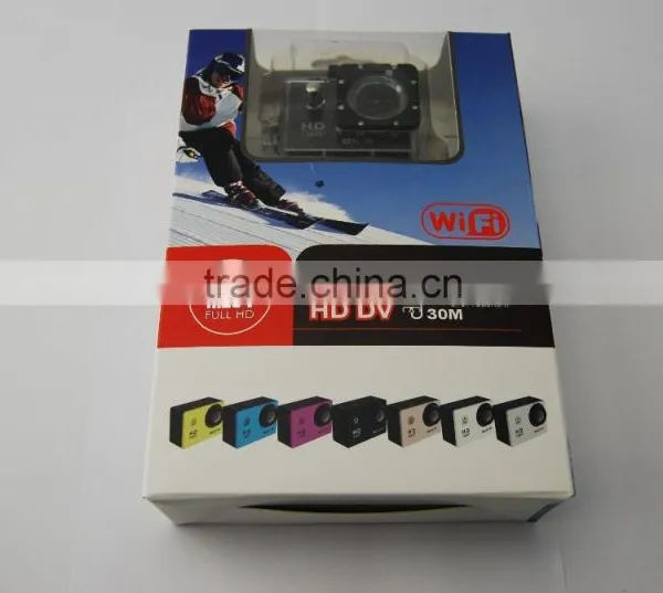Outdoor Wifi Sport Camera, Sport Vedio Camera, WIFI Underwater Full HD 1080p Sports Camera photo-5