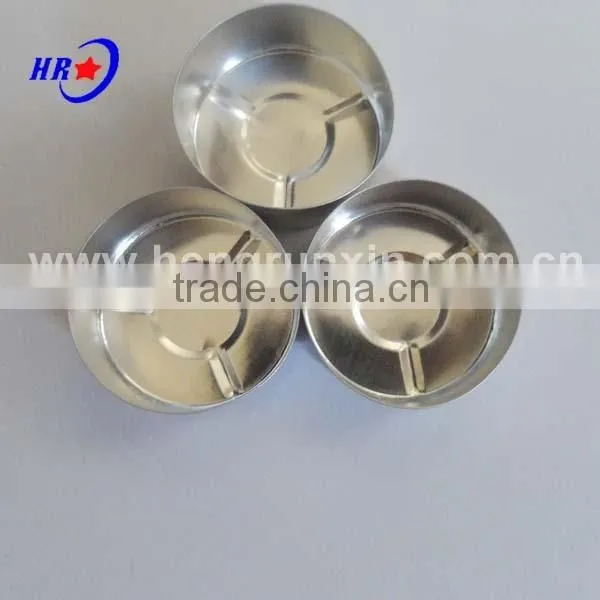 Multi-Colored round aluminum cups holder for tea lights