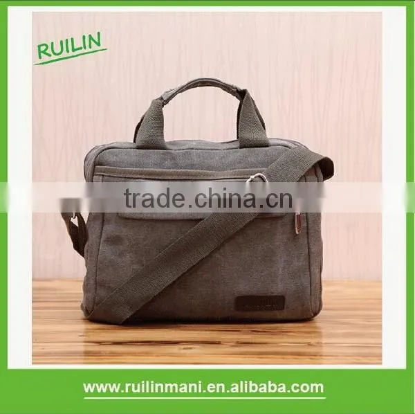 Casual Vintage Canvas Mens Hand Bag photo-2