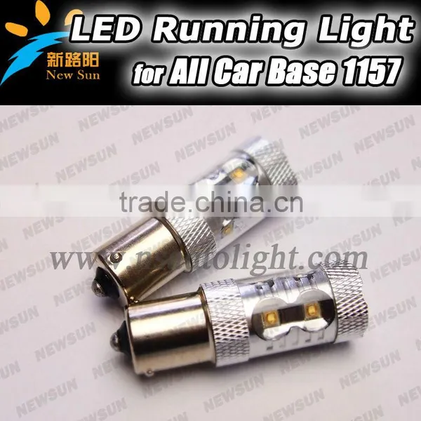 Branded New 50W Led Day Running Light, Led Brake Light for Car Base 1157