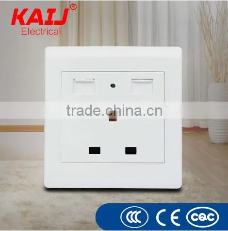 Free Sample UK Standard Double USB Charge Socket USB Outlet Port photo-2