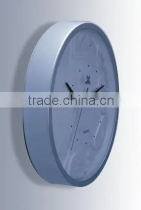 Pearl Quiet Sweep Wall Clock PW230 With 3D Numbers photo-2