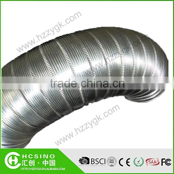 Fire Resistant Insulated Aluminum Foil Flexible Air Ventilation Duct / Flexible Heat Resistant Duct Hose photo-4
