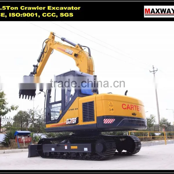 CE / ISO , 8.5 Ton Compact China Made Cheap Brand New Excavator, CE / ISO Certificate, CT85-8A , CT85-8B photo-3
