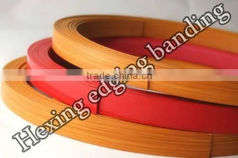 Pvc Woodgrain Color Edging With Embossment photo-2
