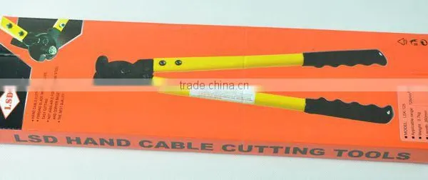 LSDHigh Quality LSK-125 Labor -saving Cable Cutter Easy Cutting Rachet Hanroot Super Crimping Plier Wire Cable Cutter photo-2