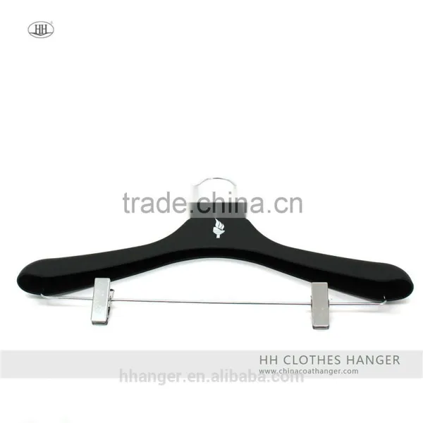 HH White Round Shoulder 17" Adult Man Woman Top Jacket Cloth Plastic Hangers photo-6
