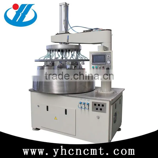 High Efficiency Polishing Machine for the Flat Surface and 2.5D Arc Surface