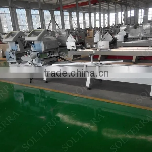 Aluminium Window Profile Double Head Cutting Saw Machine photo-2
