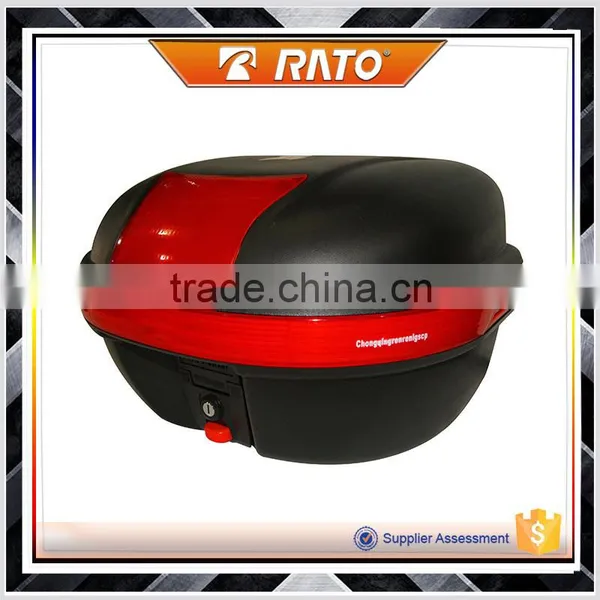 Fast Delivery Black Red Motorcycle Storeage Tail Box photo-2