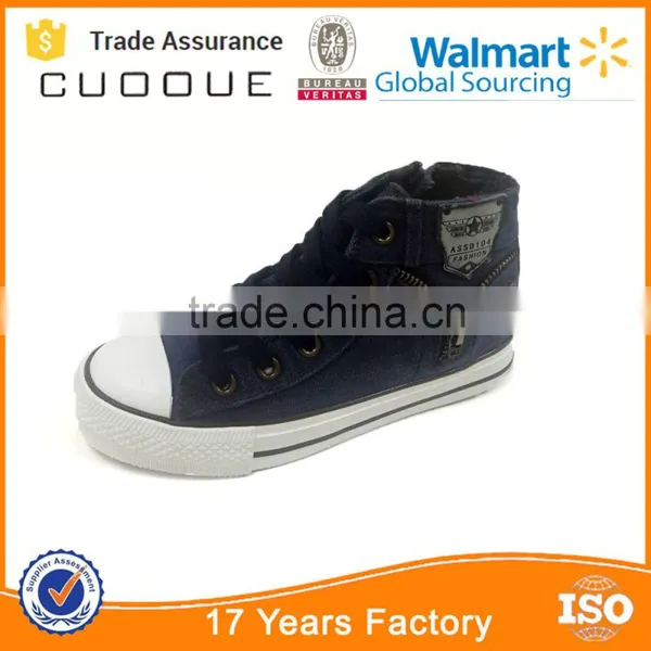 China Supplier High Quality Canvas Kids Shoes photo-3