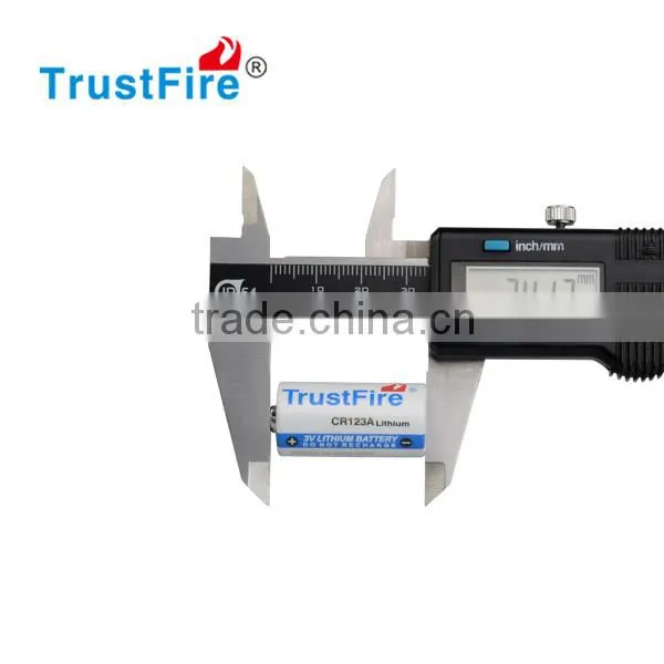 Trustfire Lithium Battery CR123A Disposable Batteries ,Li-ion Non-Rechargeable 1300mah Li-ion Batteries Made in China photo-2