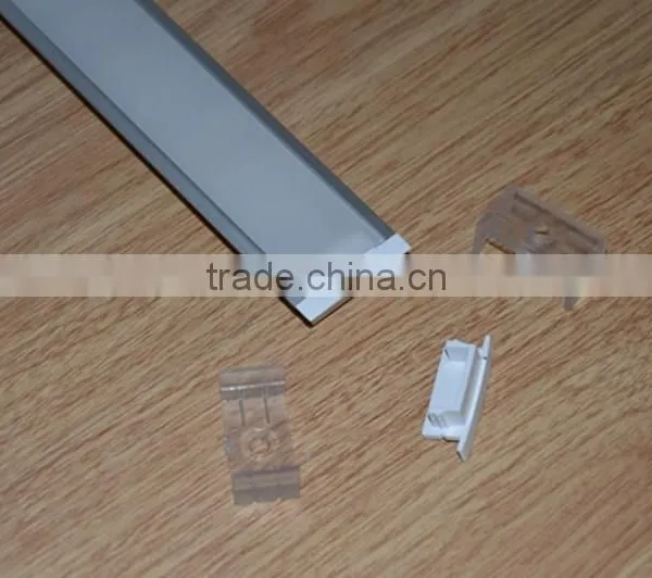 Recessed Length Selectable 0.5m-3m Aluminum Led Profile For Double Strips photo-2