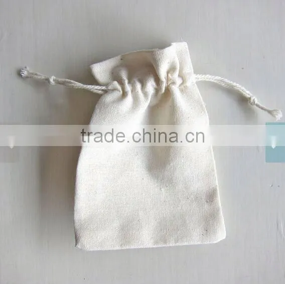 China Factory 100%cotton Muslin Printing Pouch Baby Muslin Pouch photo-4