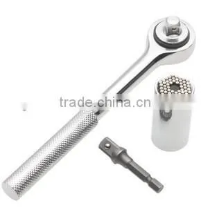 Gator Grip 7-19mm Multi-function Hand Tools Universal Socket Repair Tools With Handle Gator Grip Universal Socket