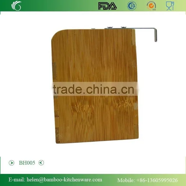 BH005/Natural Bamboo Flatware Holder Cutlery Basket Utensil Drying Rack Cutlery Rack for Kitchen Dinnerware Draining Rack photo-5