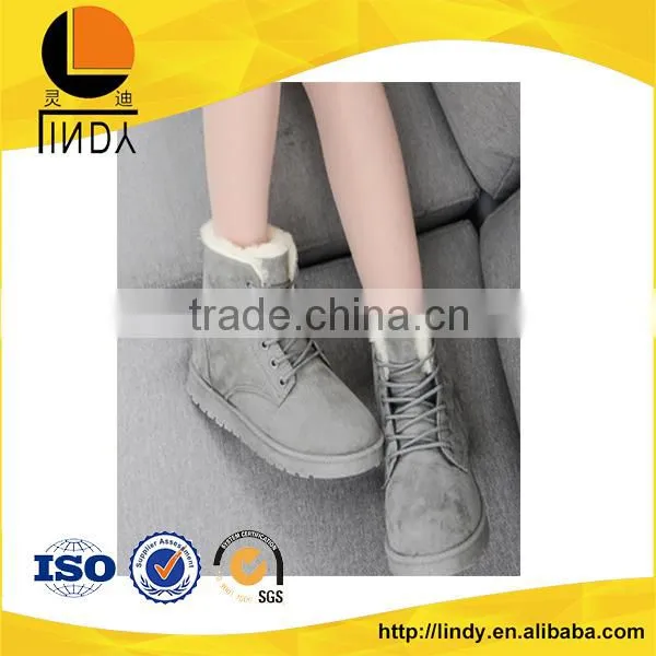 Latest Producer Low Price Leather Snow Boot