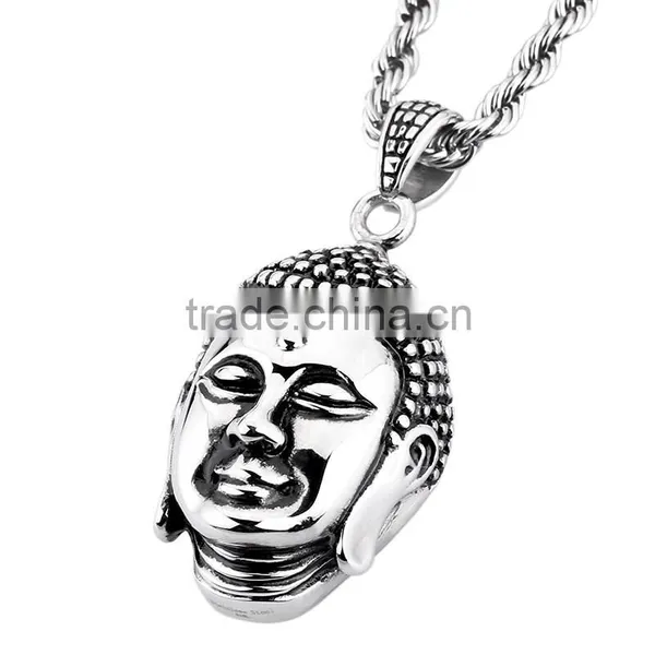 Best Sell Fashion Design Hot Stainless Steel Buddha Pendant