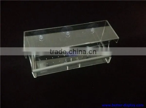 Clear Acrylic Window Bird Feeder With Removable Tray photo-2