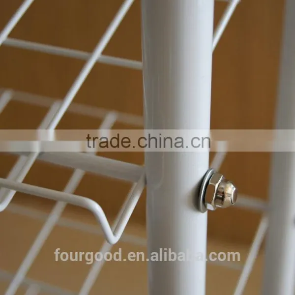 White Chrome Shoe Display Stand photo-2