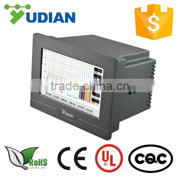 YUDIAN AI-3506M 6 Channel Touch Screen Digital Thermometer Data Logger