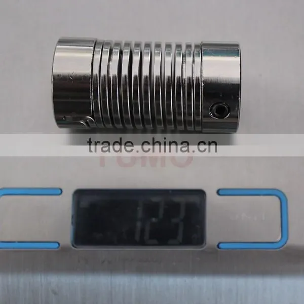YUMO (LP D27 L50 10X10) Aluminium Shaft Couplings Spring Bellows Encoder Couplings photo-6