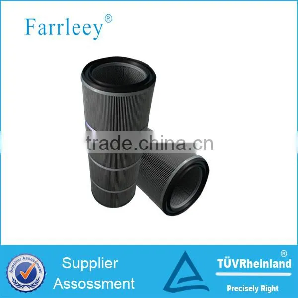 Farrleey Cylinder Antistatic Polyester Cartridge Filter photo-2
