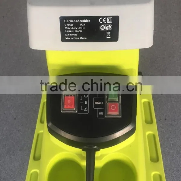 2800W Electric Silent Garden Shredder photo-6