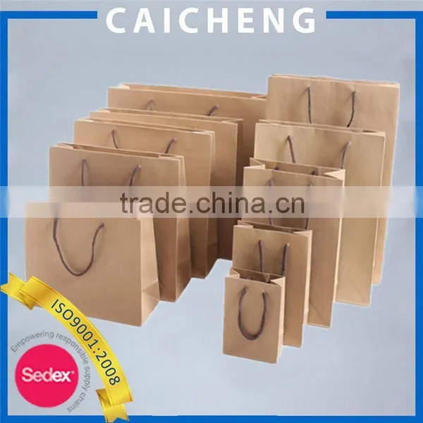 Brown Paper Bag Kraft Brown Paper Bag for Cament photo-3
