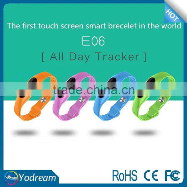E06 Smart Healthy Bracelet IP67 Waterproof Bluetooth V4.0 Wristband With Remote Capture Compatible for Android and IOS photo-6
