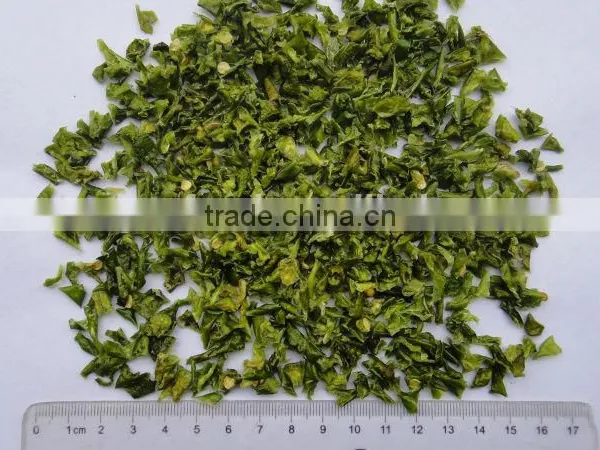 2014 Dehydrated Green Bell Pepper