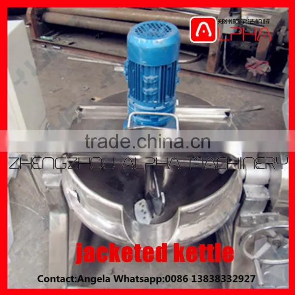 Hot Sale ! Stainless Steel Gas Heating Jacketed Kettle photo-2