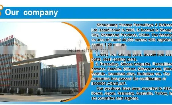 Low Price Calcium Silicon/Casi/best Calcium Silicon Offer photo-6