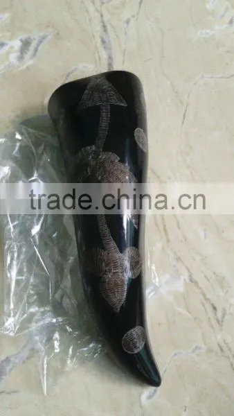 Polished Drinking Horn
