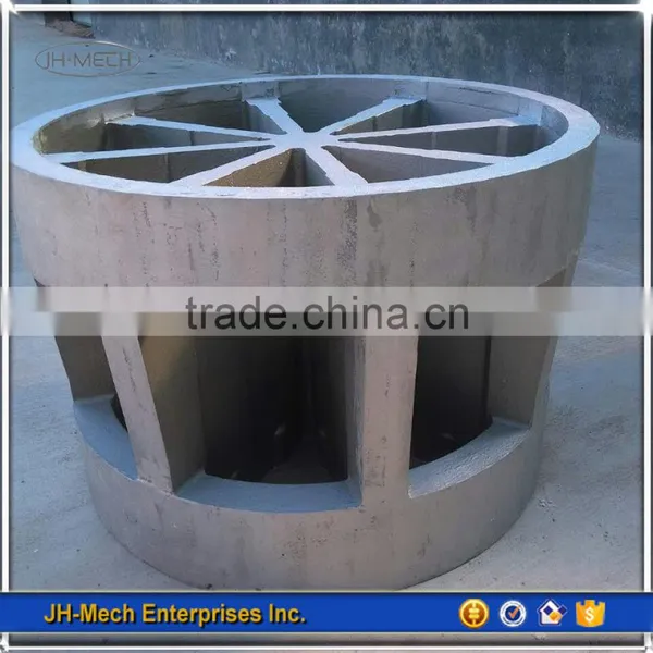 Sand Casting Vibration Machine Aluminum Armature Wheel photo-3