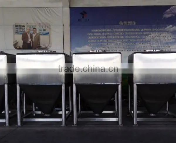 Customized SUS 304 SUS 316L Mixing Square Hopper / Medical Hopper / Conical Hopper photo-3