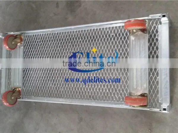 208 Flower Cart Base Expande Steel Flower Carts Trolley Base Pulling Plate Mesh Base For Flower Trolley photo-4