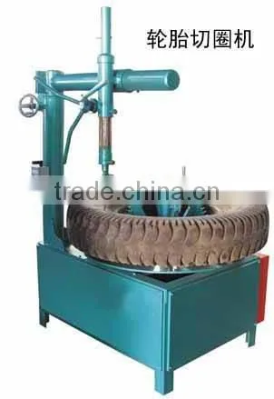 Tire Cutting Machine For Tire Pyrolysis Machine Into Crude Oil